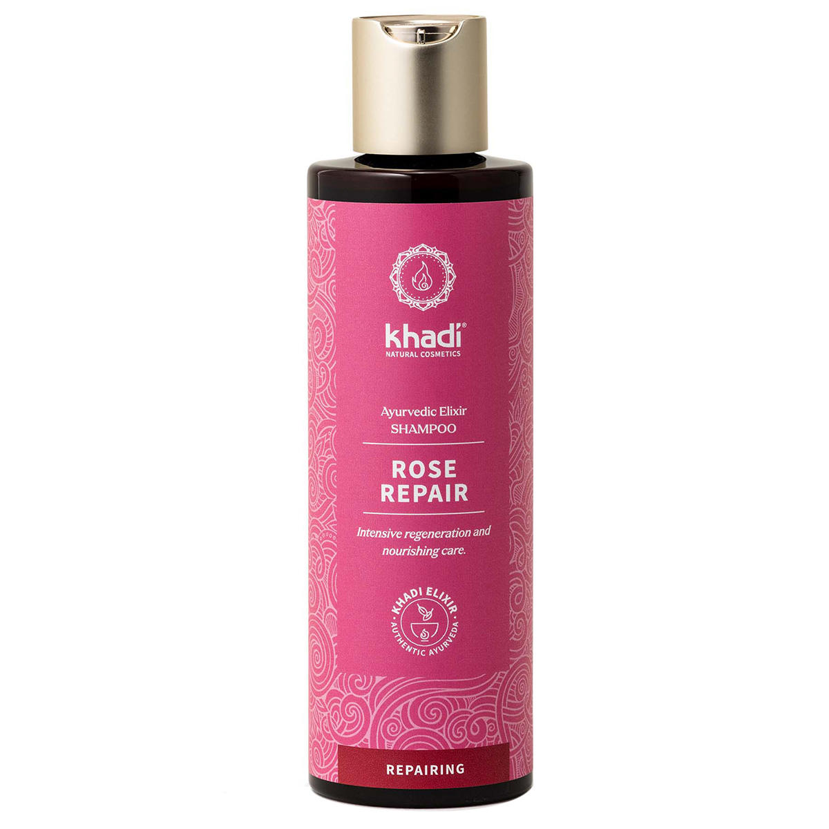 khadi Repairing Ayurvedic Elixir Shampoo Rose Repair 200 ml - 1
