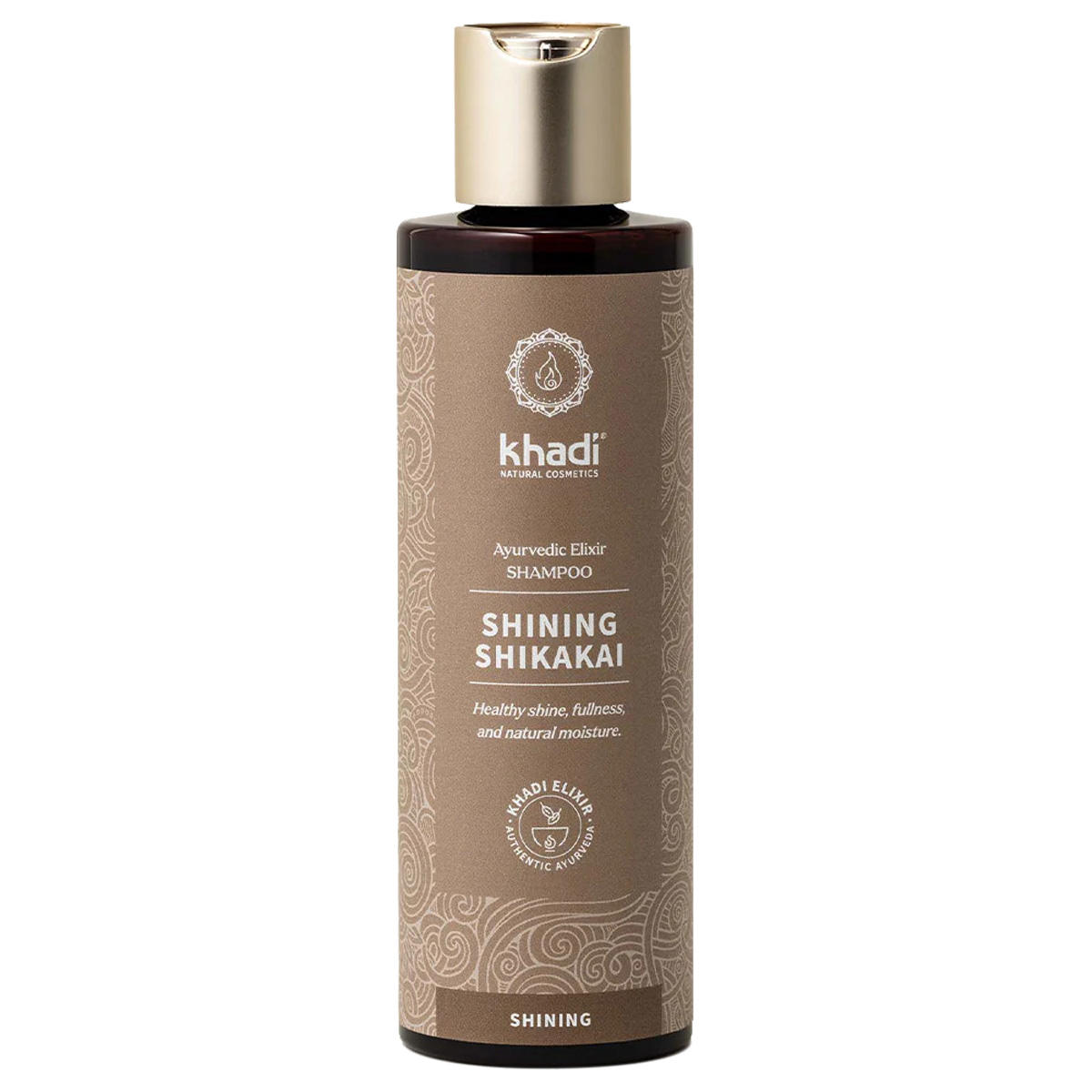khadi Shining Ayurvedic Elixir Shampoo Shining Shikakai 200 ml - 1