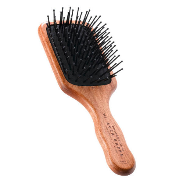 Acca Kappa Hairbrush travel size light brown - 1