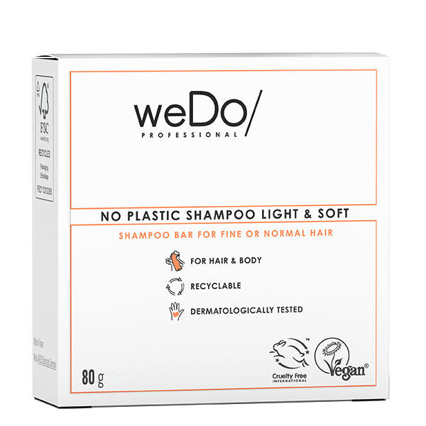 weDo/ Light & Soft Champú en barra 80 g - 1