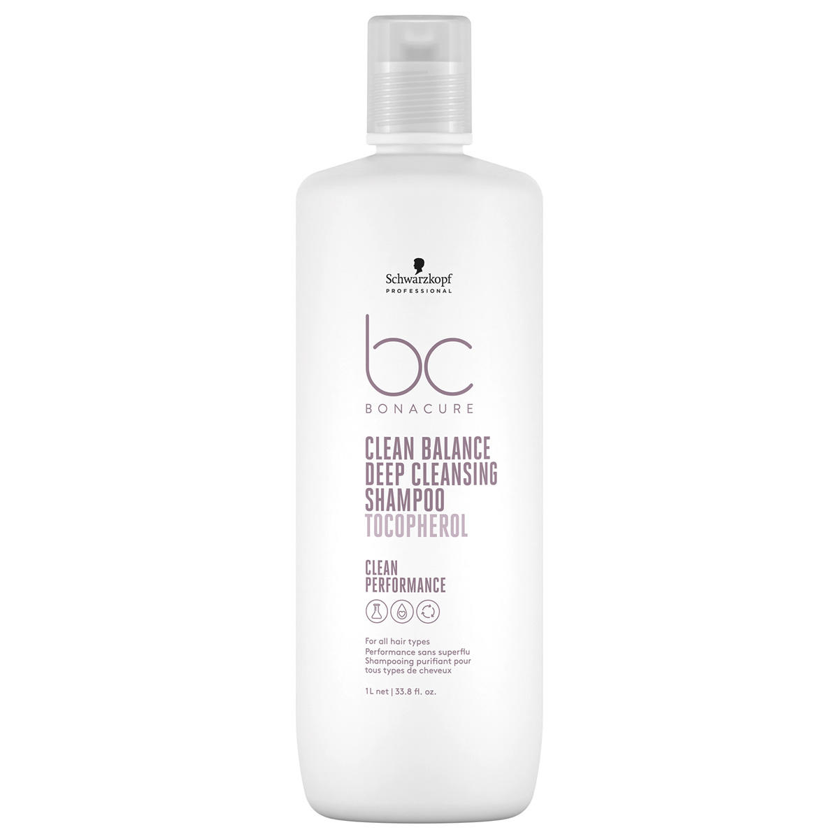 Schwarzkopf Professional BC Bonacure CLEAN BALANCE Deep Cleansing Shampoo 1 Liter - 1