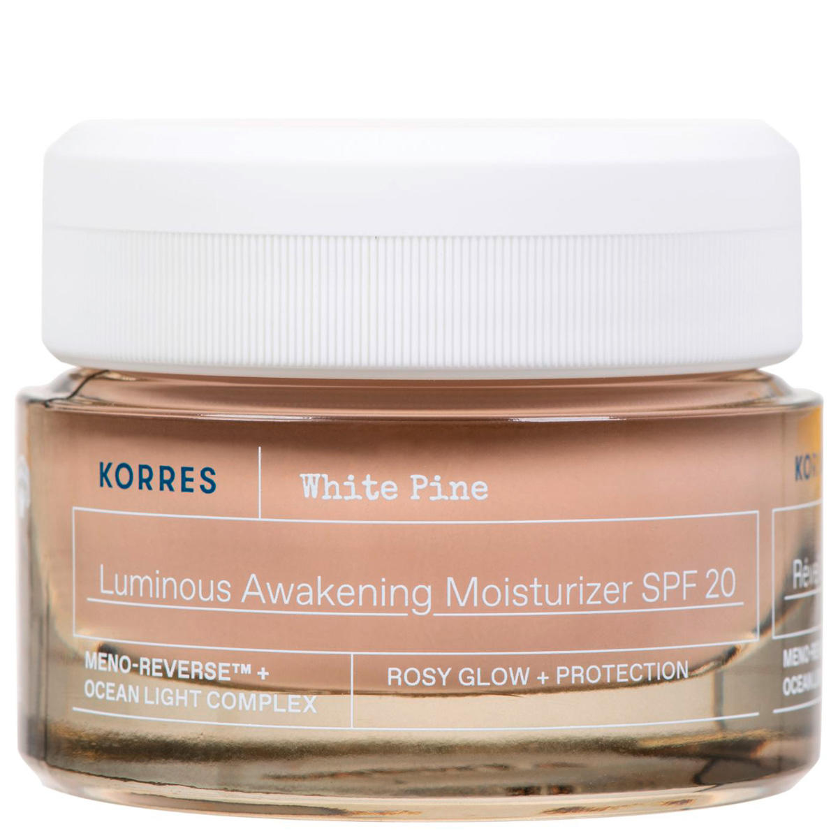 KORRES White Pine  Crème hydratante vivifiante pour une peau éclatante SPF20 SPF 20 40 ml - 1