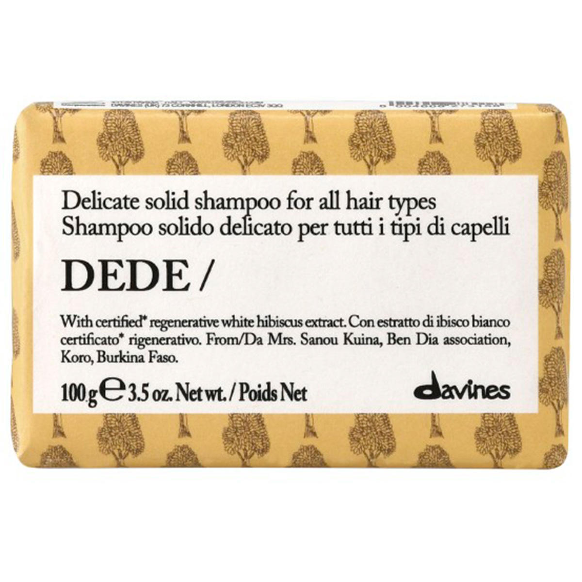 Davines Essential Haircare Dede Shampoo Bar 100 g - 1