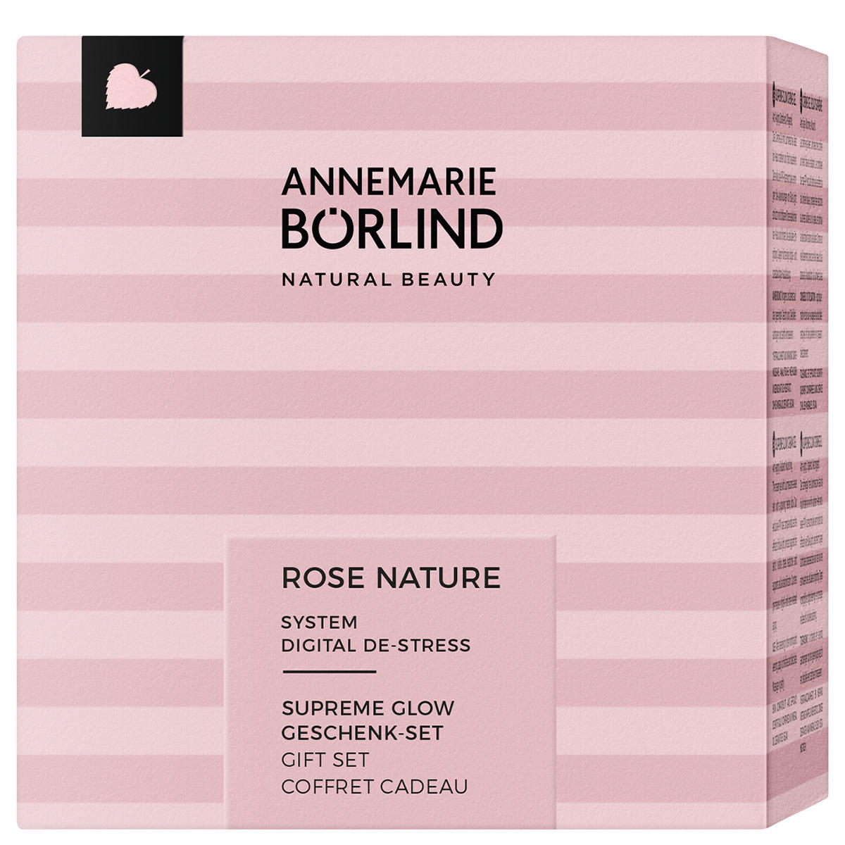ANNEMARIE BÖRLIND ROSE NATURE SUPREME GLOW GIFT SET Limited Edition  - 1