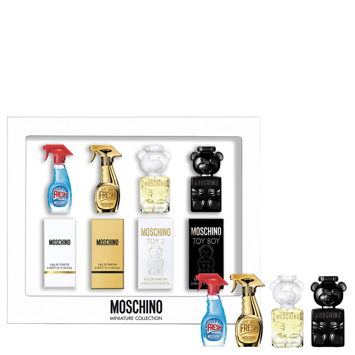 MOSCHINO Miniature Collection 4 x 5 ml comprare online