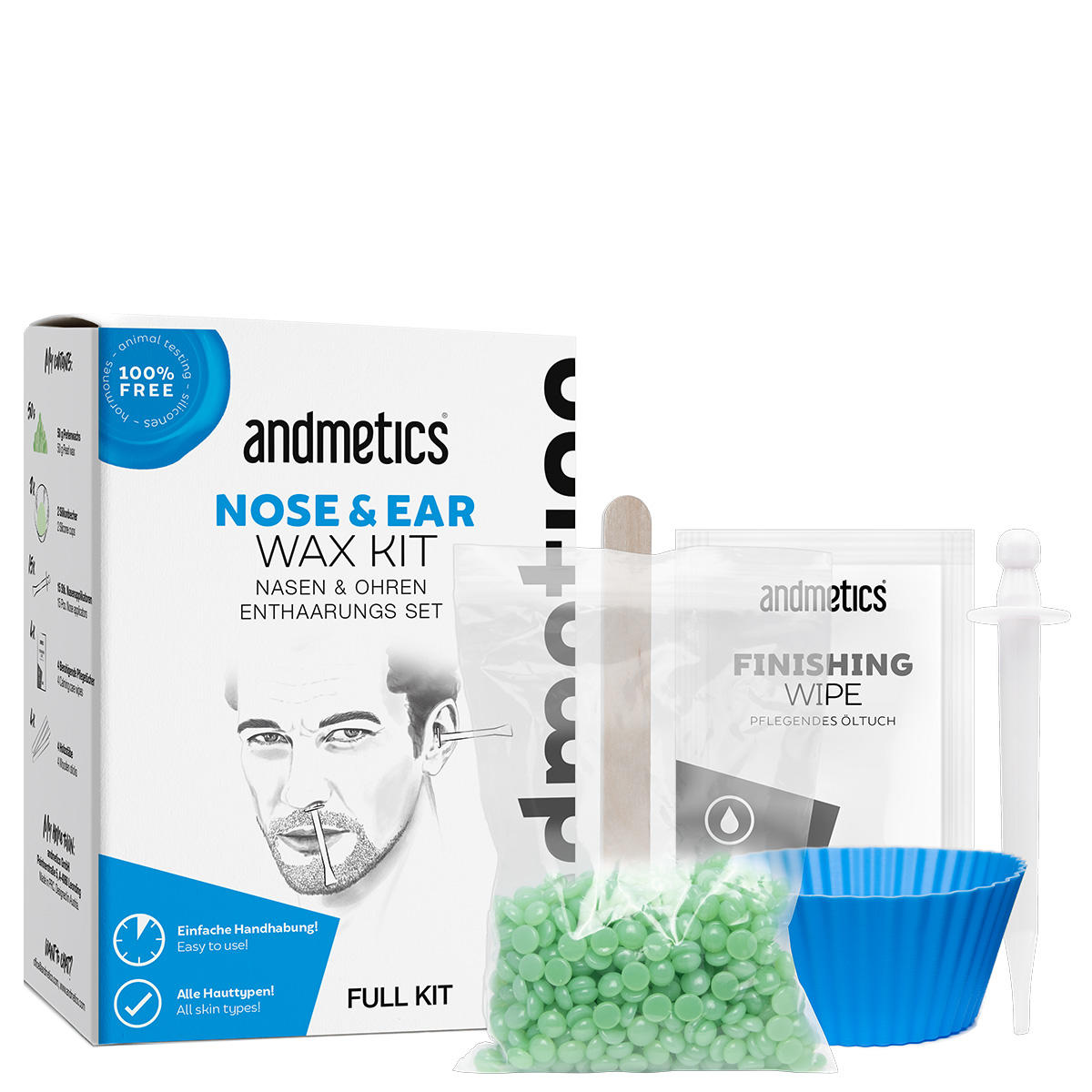 andmetics NOSE & EAR Wax Kit  - 1