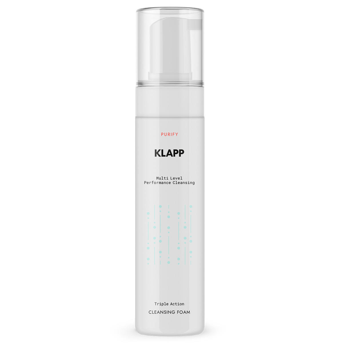 KLAPP Multi Level Performance Cleansing Triple Action CLEANSING FOAM 200 ml - 1