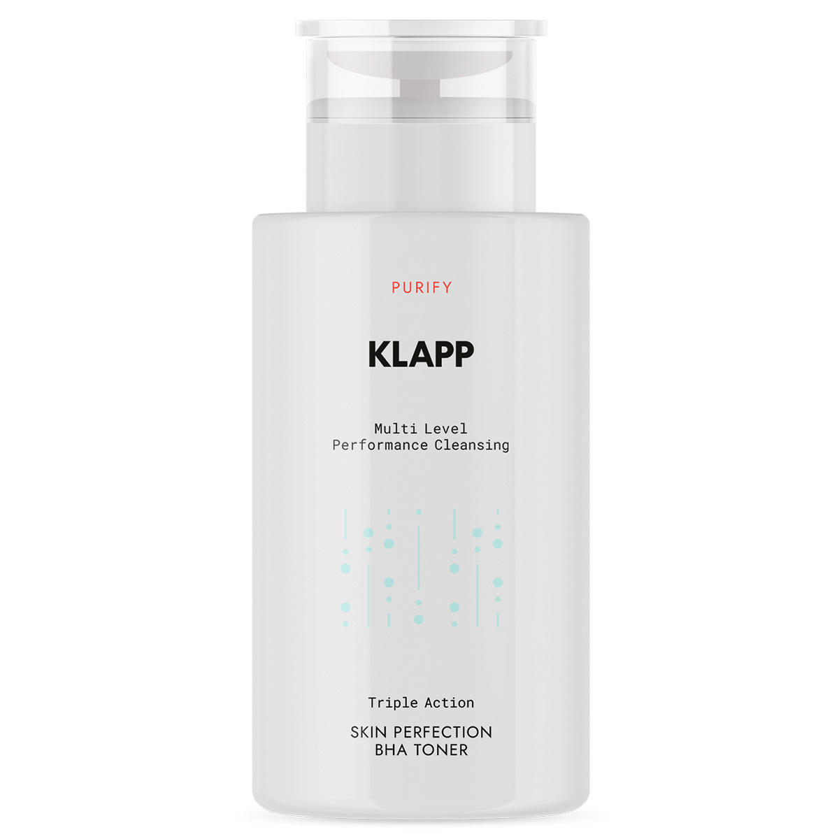 KLAPP Multi Level Performance Cleansing Triple Action SKIN PERFECTION BHA TONER 200 ml - 1