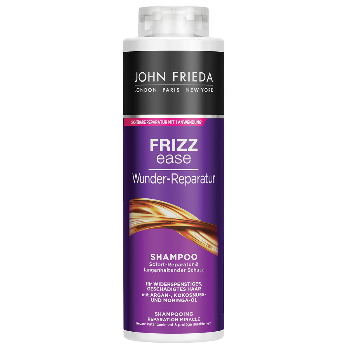 JOHN FRIEDA Frizz Ease Wunder-Reparatur Shampoo 500 ml - 1