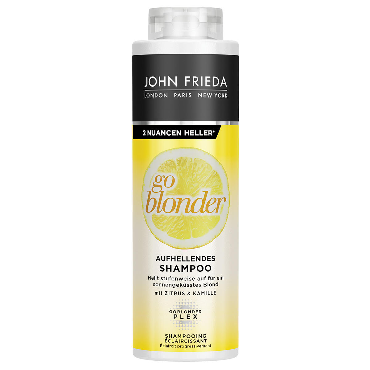 JOHN FRIEDA Sheer Blonde Go Blonder Aufhellendes Shampoo 500 ml - 1