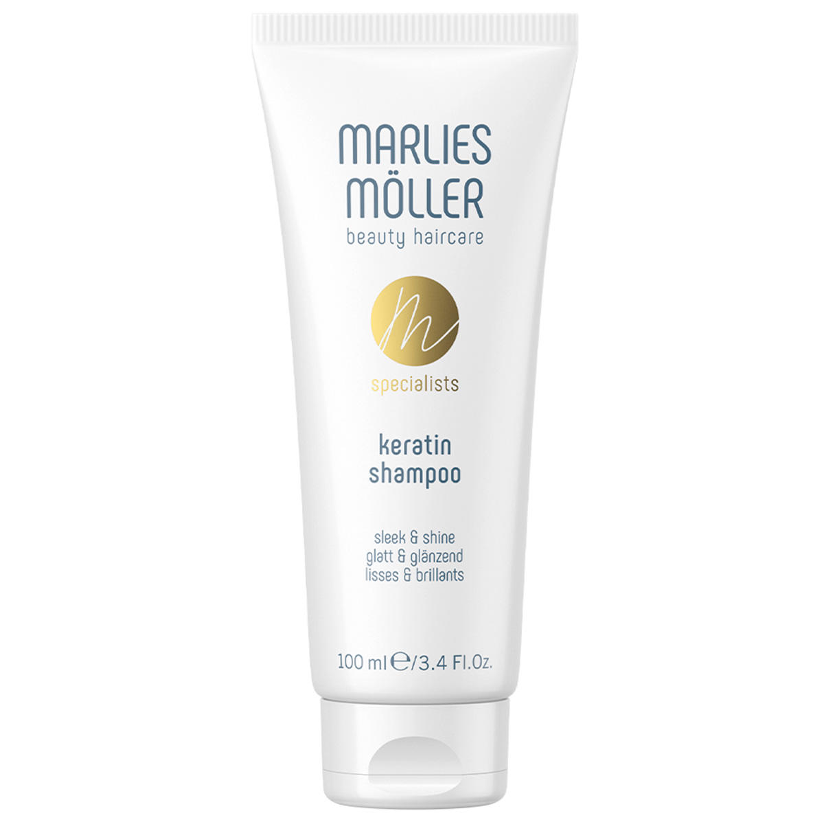 Marlies Möller Specialists Keratin Shampoo Sleek & Shine 100 ml - 1