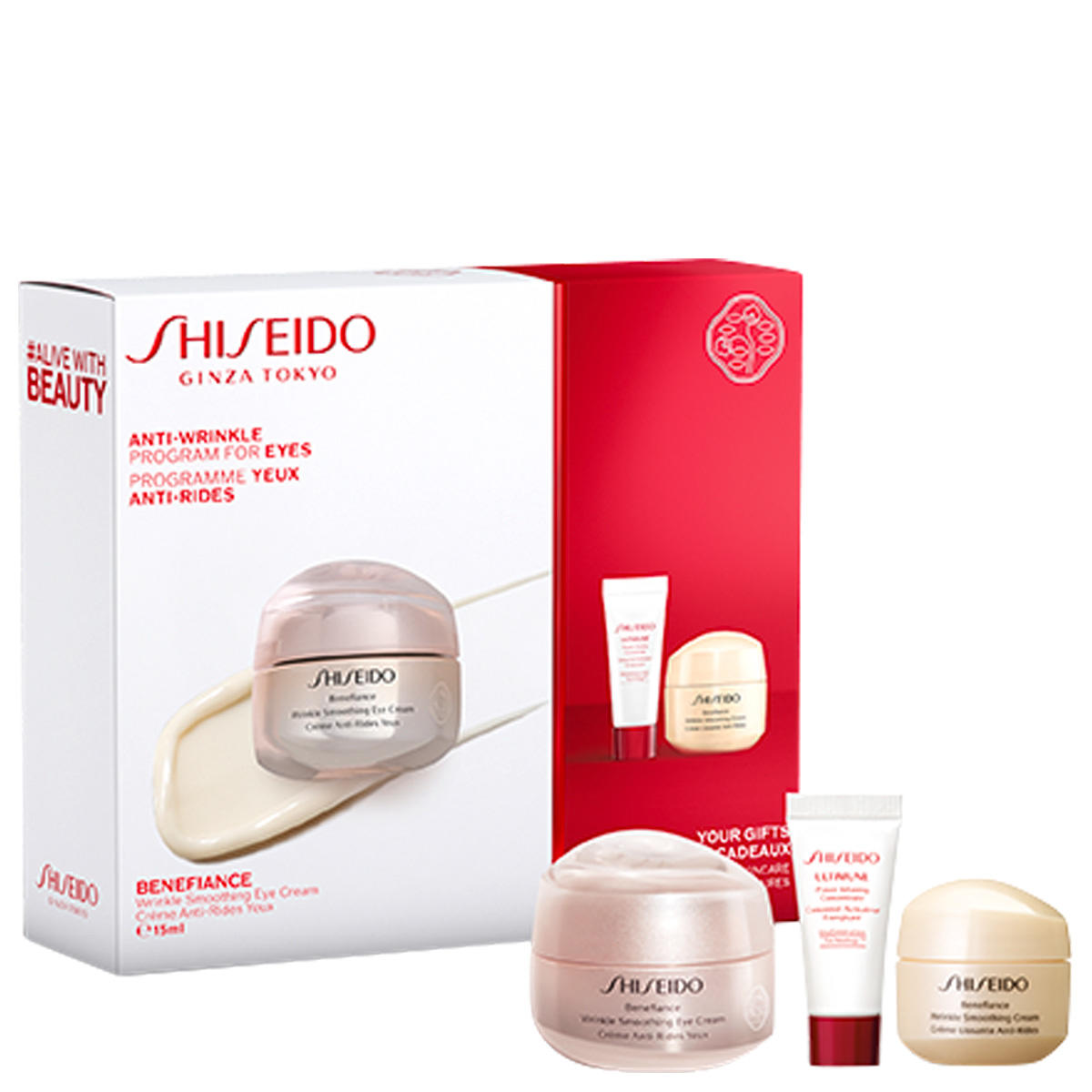 Shiseido Benefiance Anti Wrinkle Smoothing Eye Set  - 1