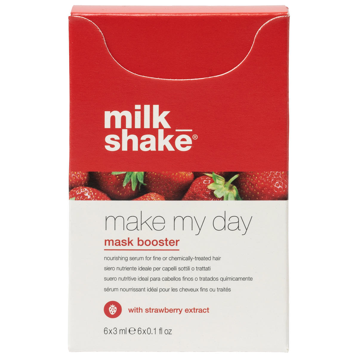 milk_shake Make My Day Mask Booster with Strawberry Extract 3 ml 6 x - 1