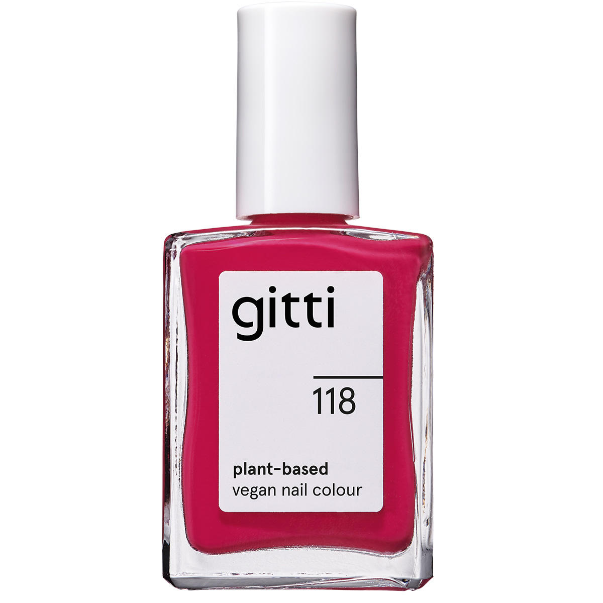 gitti no. 118 Nail Polish Raspberry Red 15 ml - 1