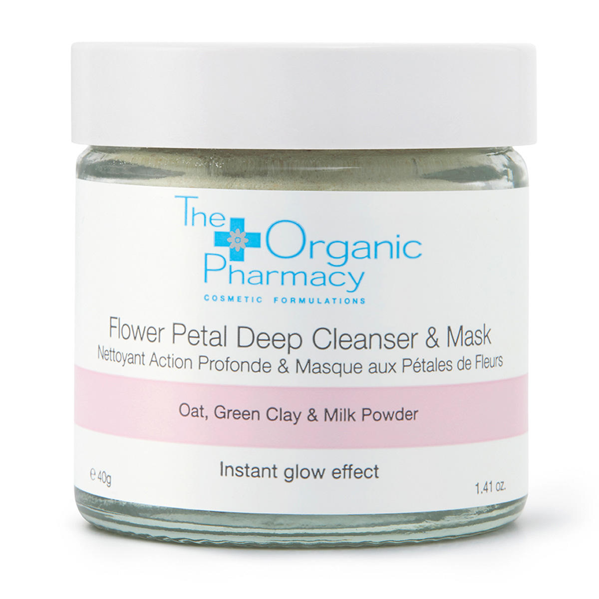 The Organic Pharmacy Flower Petal Deep Cleanser & Mask 40 g - 1