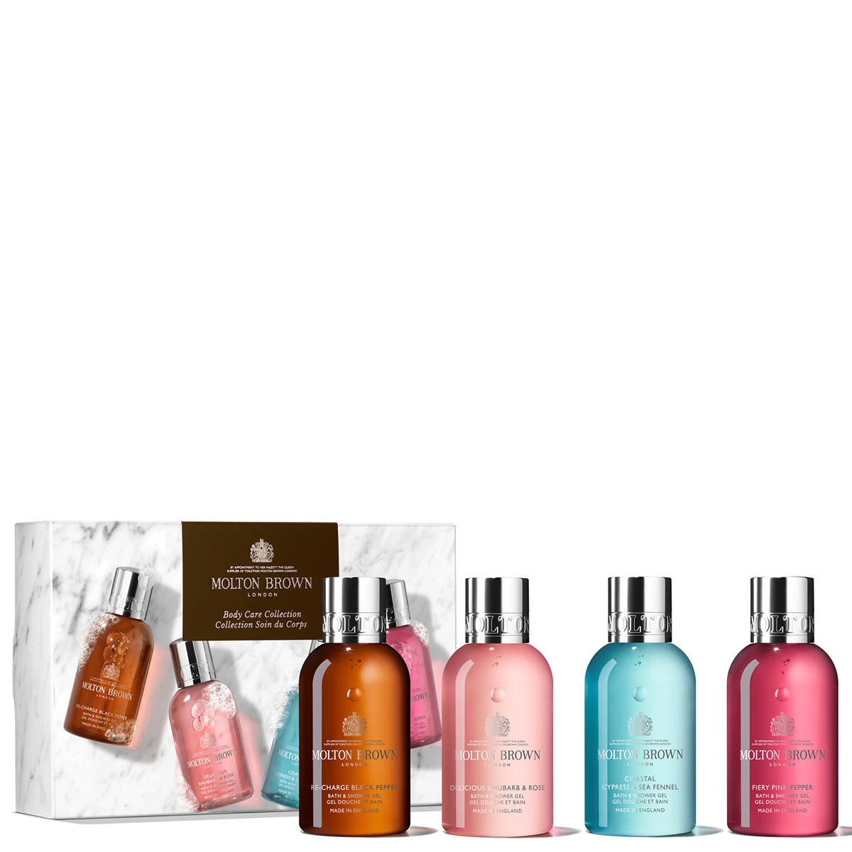 MOLTON BROWN Woody & Floral Body Care Travel Set  - 1