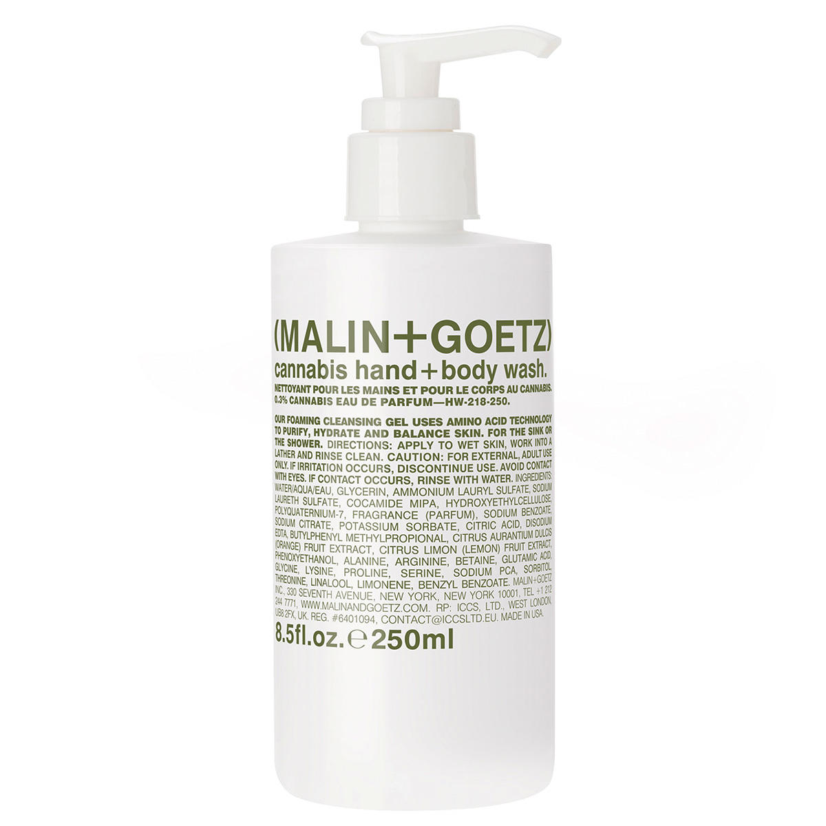 (MALIN+GOETZ) Hand + Body Wash 250 ml - 1