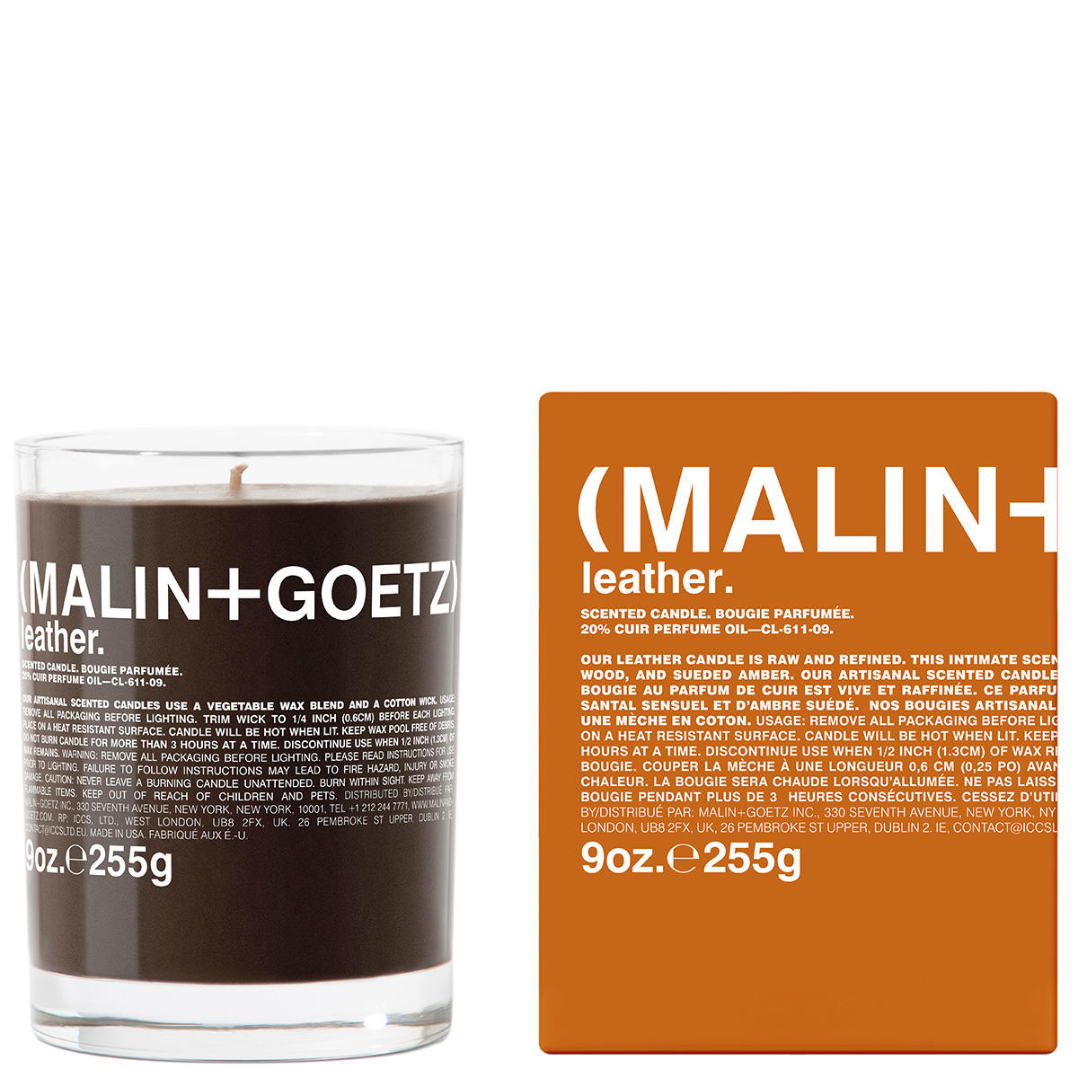 (MALIN+GOETZ) Leather Candle 255 g - 1