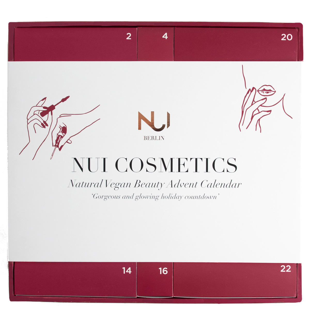 NUI Cosmetics Calendario de Adviento 2023  - 1