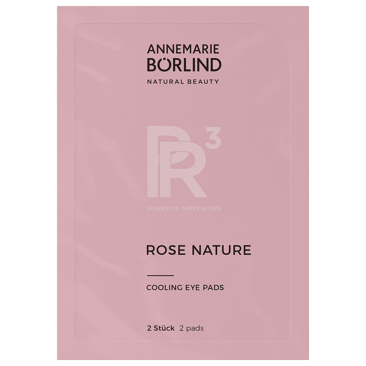 ANNEMARIE BÖRLIND ROSE NATURE Cooling Eye Pads 6 x 2 Stück - 1