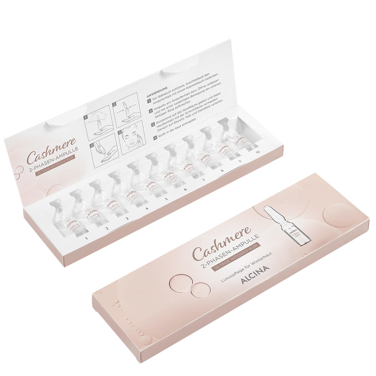 Alcina Cashmere 2-phase ampoule intensive cure 10 x 1 ml - 1