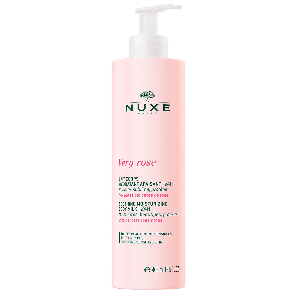 NUXE Very Rose Soothing Moisturizing Body Milk 400 ml - 1
