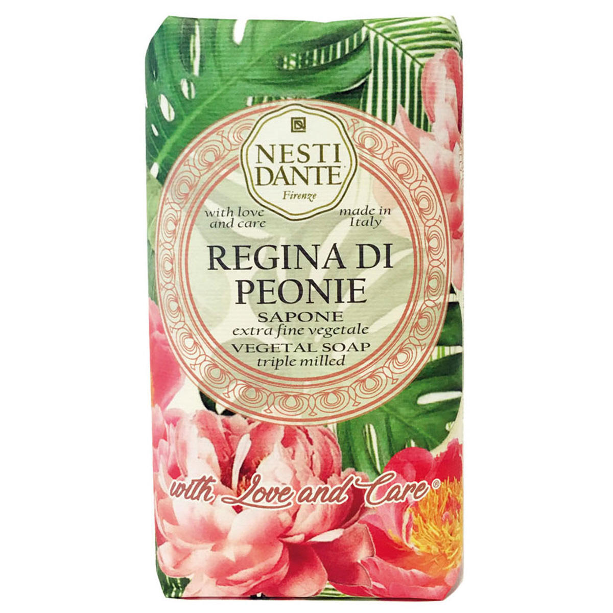 Nesti Dante Love & Care Regina di Peonie Vegetal Soap 250 g - 1
