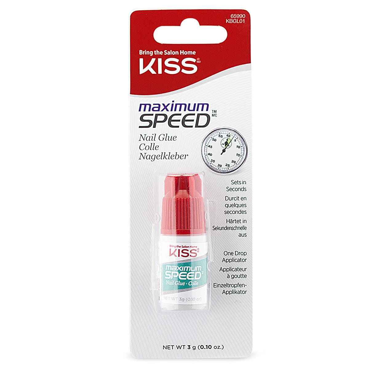 KISS Maximum Speed Nail Glue 3 g - 1