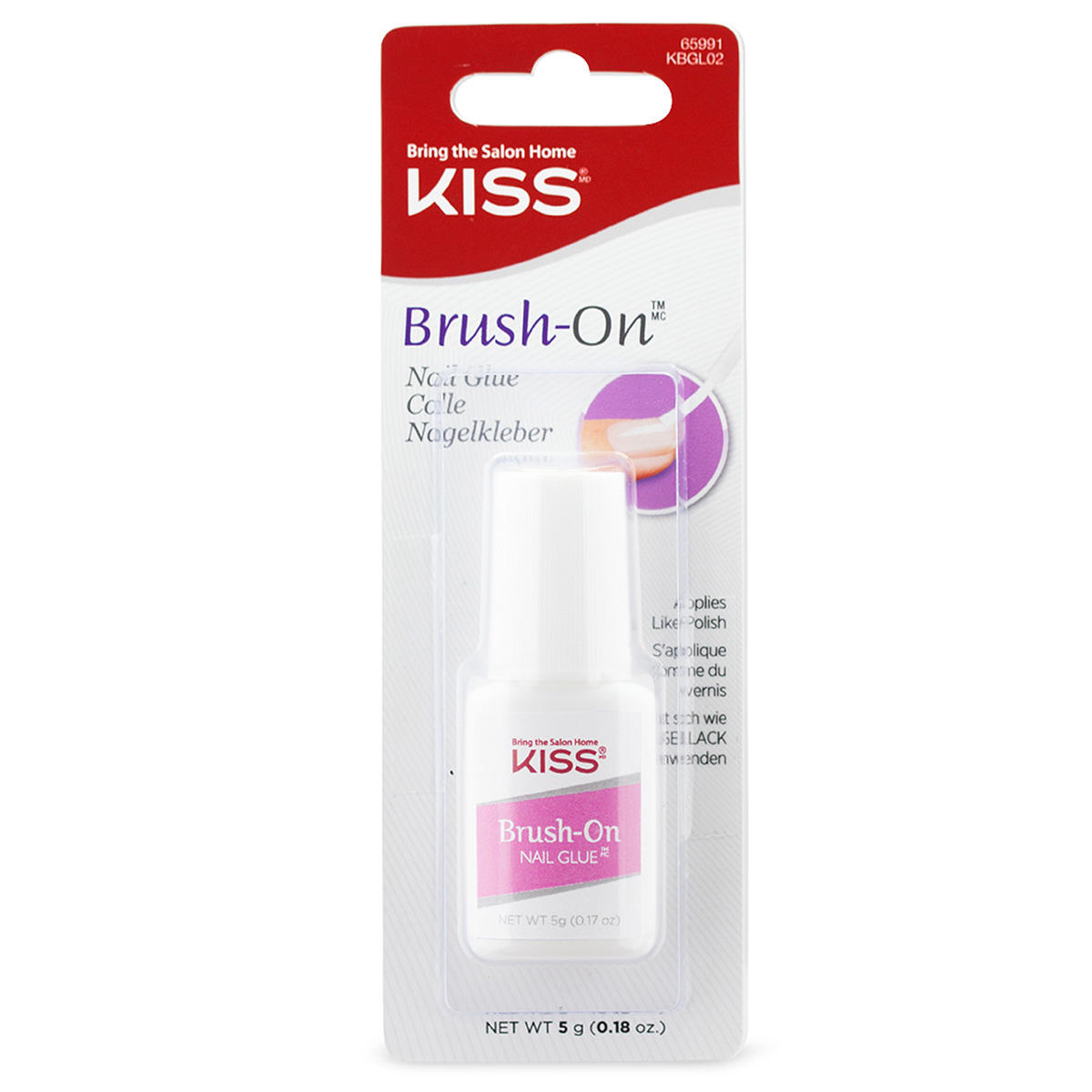 KISS Brush-On Nail Glue 5 g - 1