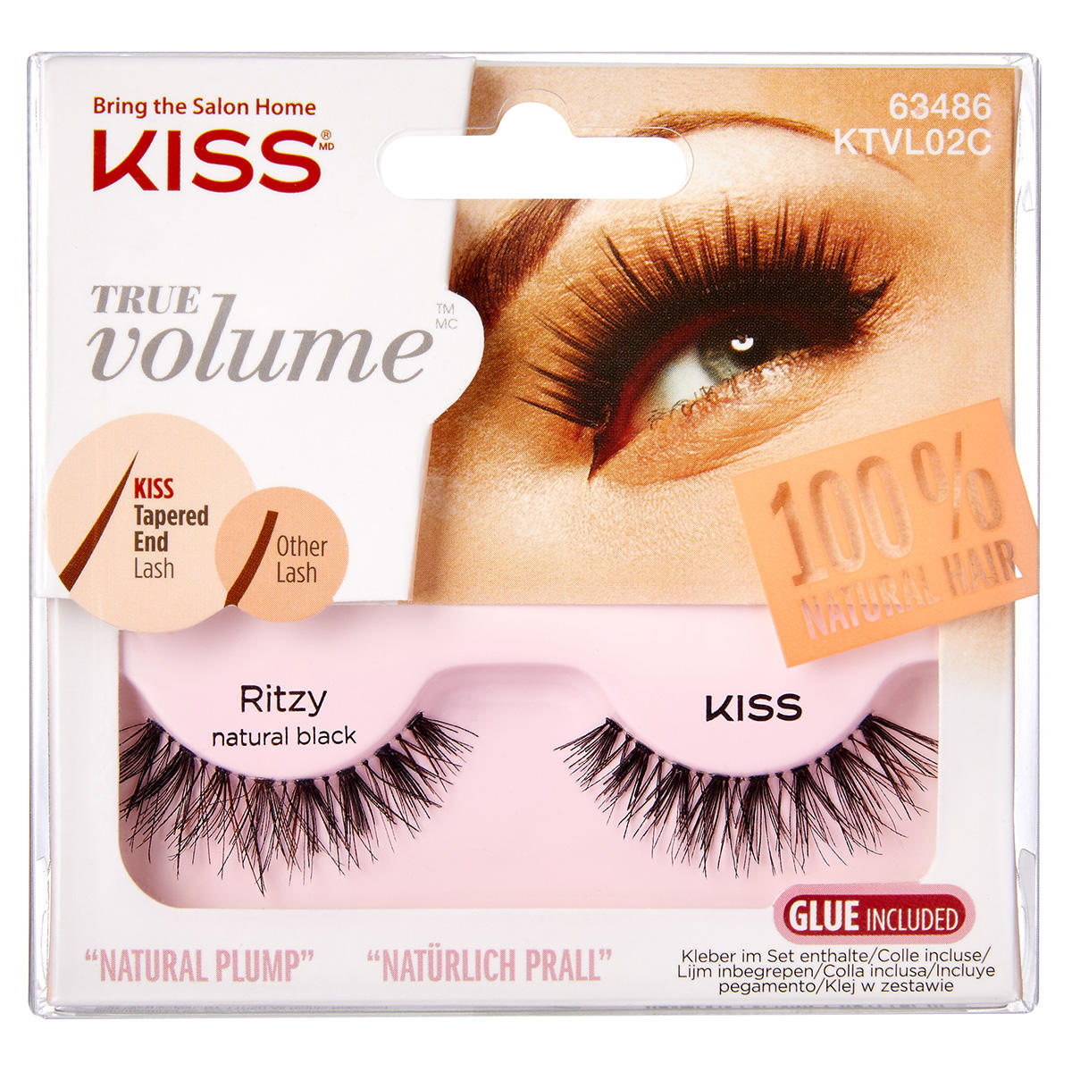 KISS True Volume Lashes Ritzy  - 1