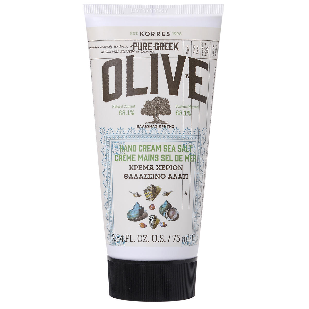 KORRES Olive Crème pour les Mains Sea Salt 75 ml - 1