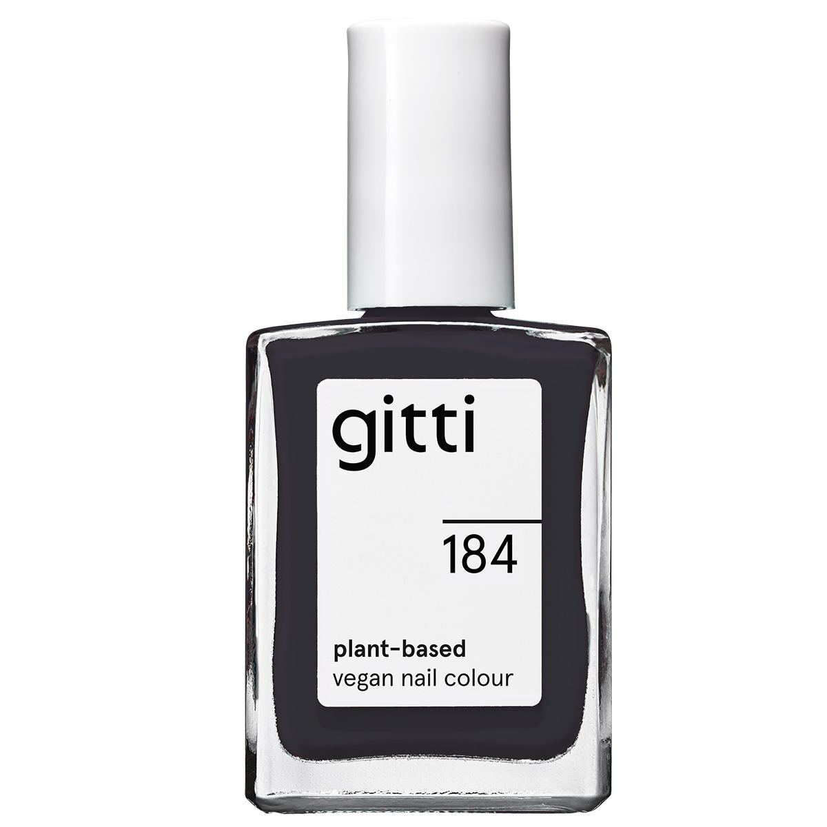 gitti no. 184 Nail Polish Midnight Grey 15 ml - 1