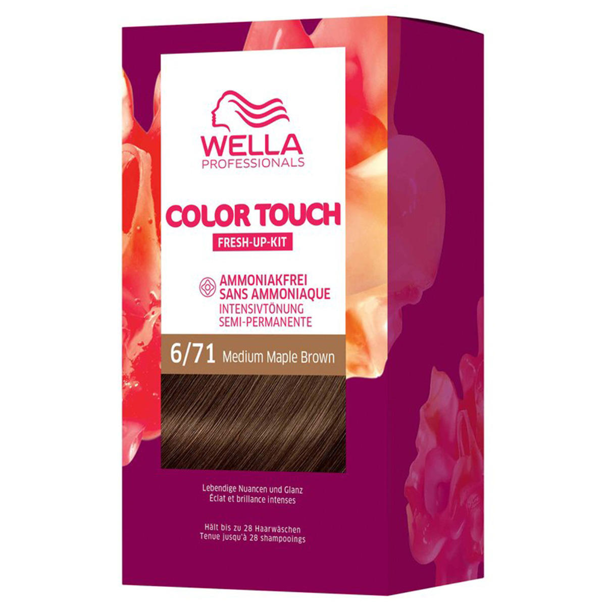 Wella Color Touch Fresh-Up-Kit 6/71 Biondo scuro castano 130 ml - 1