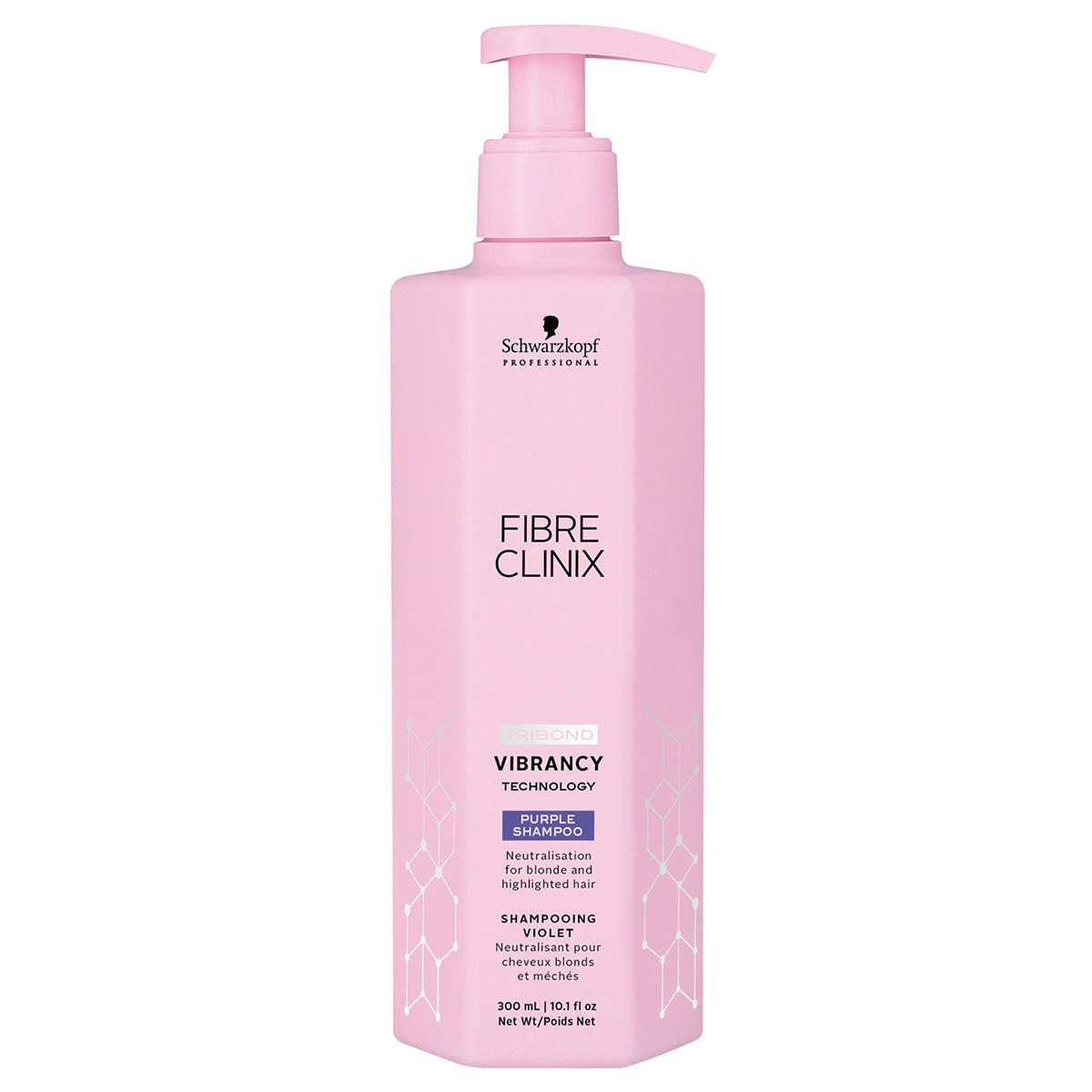 Schwarzkopf Professional Fibre Clinix Vibrancy Purple Shampoo 300 ml - 1