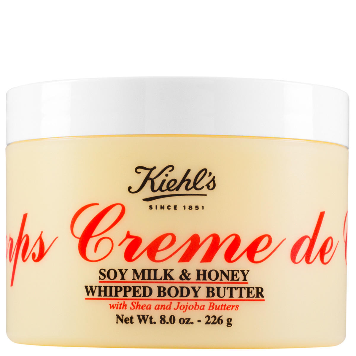 Kiehl's Creme de Corps Soy Milk & Honey Whipped Body Butter 226 g - 1