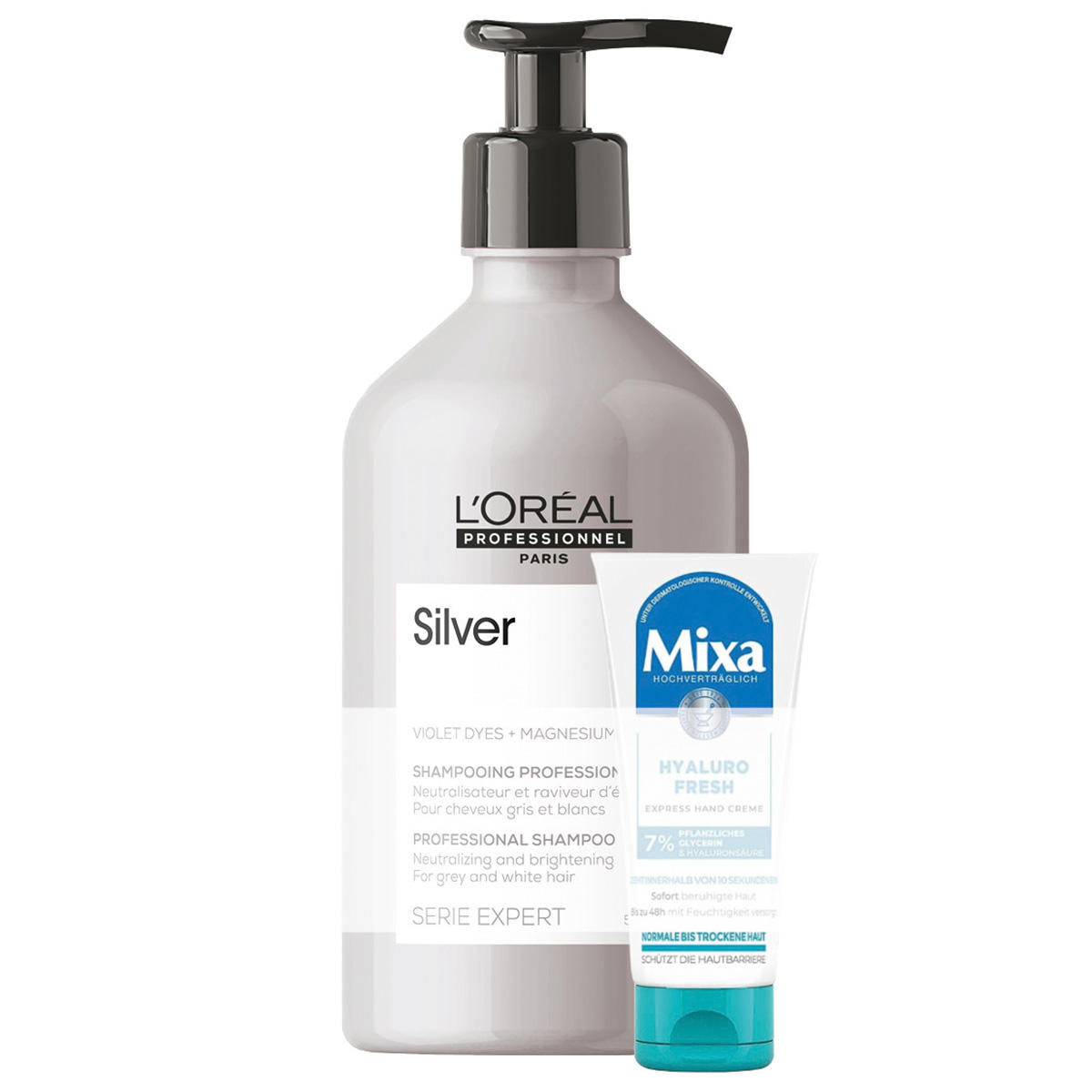 L'Oréal Professionnel Paris Serie Expert Silver Professional Shampoo 500 ml + Geschenk - 1