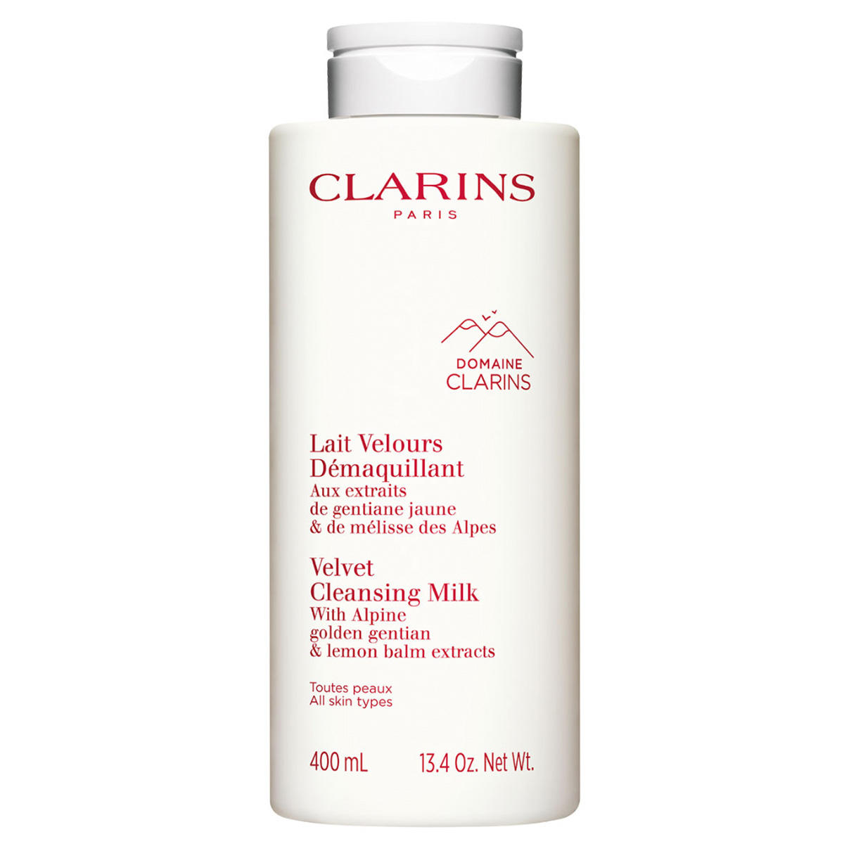CLARINS Lait Velours Démaquillant XL 400 ml - 1