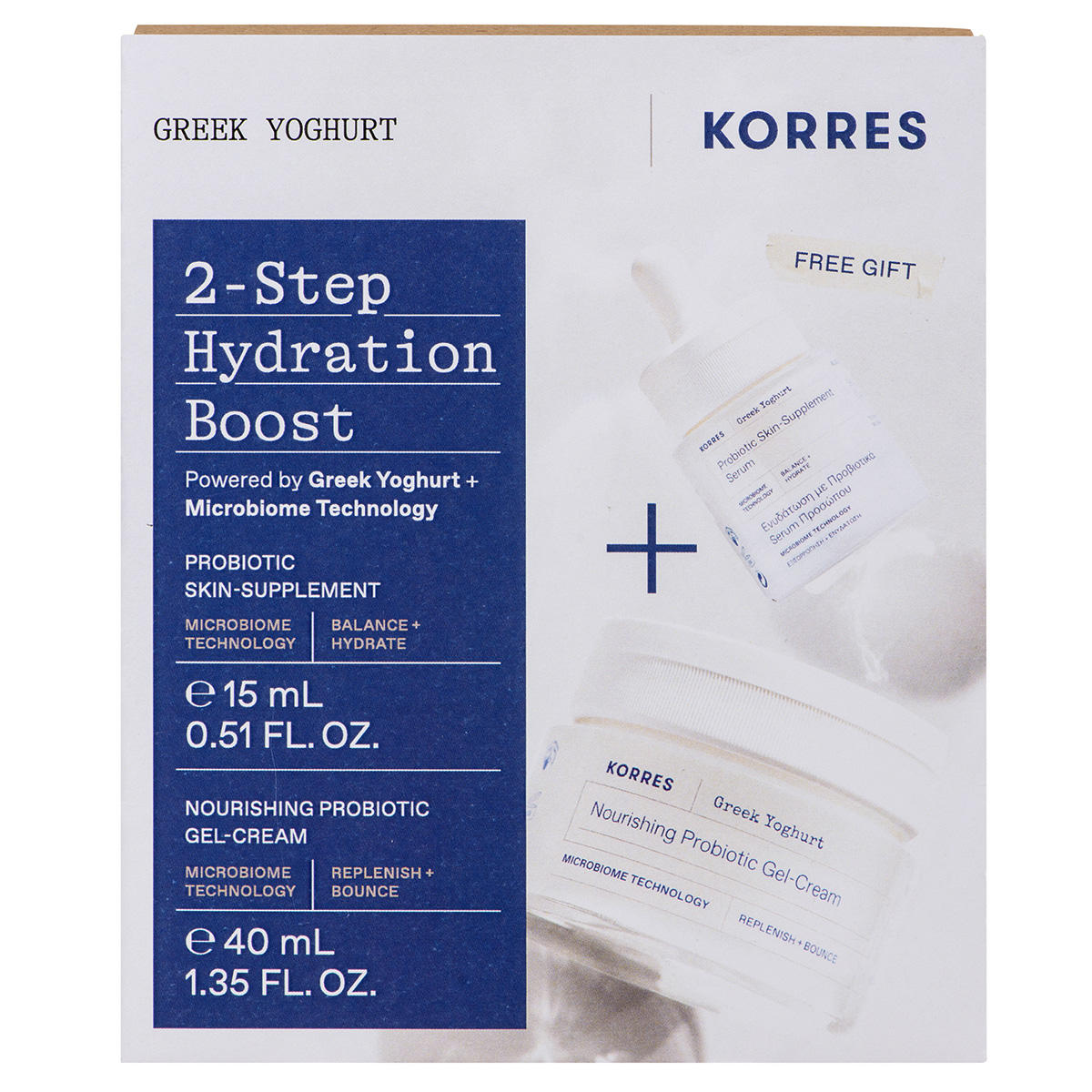 KORRES Greek Yoghurt Set 2-Step Boost pour l'hydratation  - 1