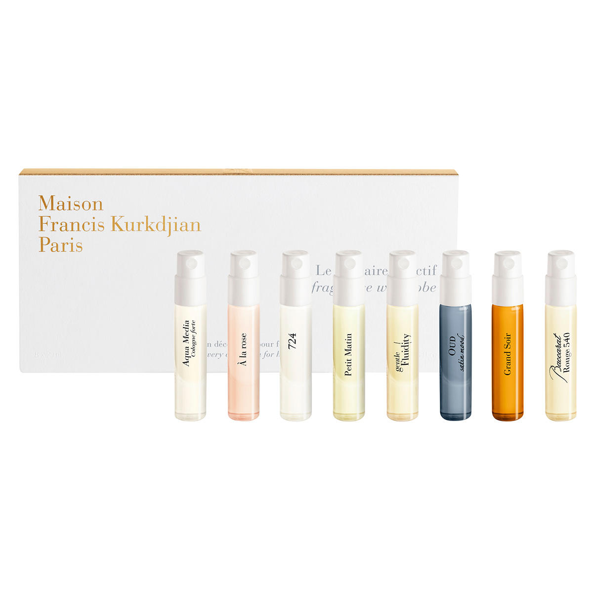 Maison Francis Kurkdjian Paris Mini Geuren Garderobe Voor Haar 2024 8 x 2 ml - 1