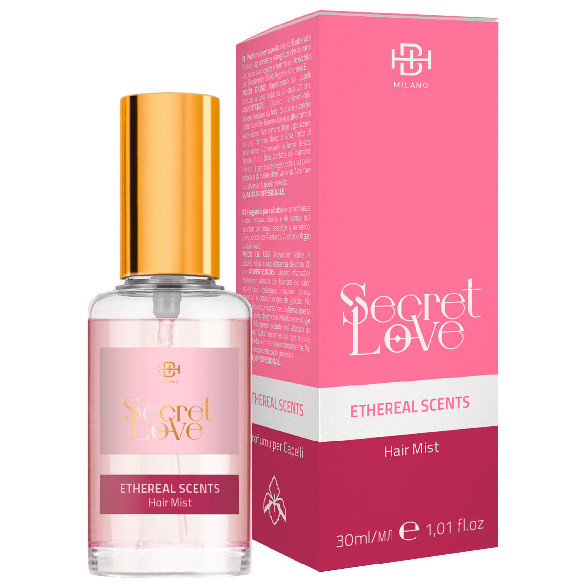 Lisap Secret Love Hair Mist 30 ml - 1