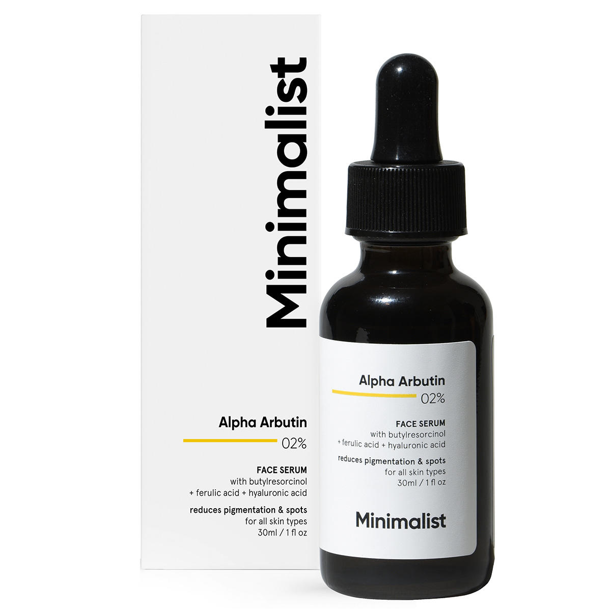 Minimalist Alpha Arbutin 02% Face Serum 30 ml - 1