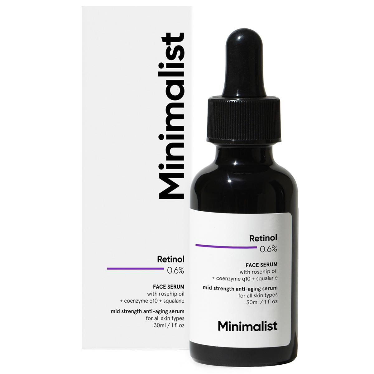 Minimalist Retinol 0.6% Face Serum 30 ml - 1