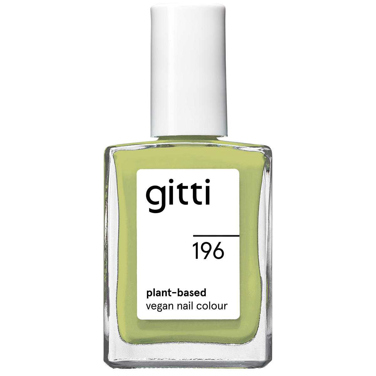 gitti no. 196 Nail Polish Garden Green 15 ml - 1