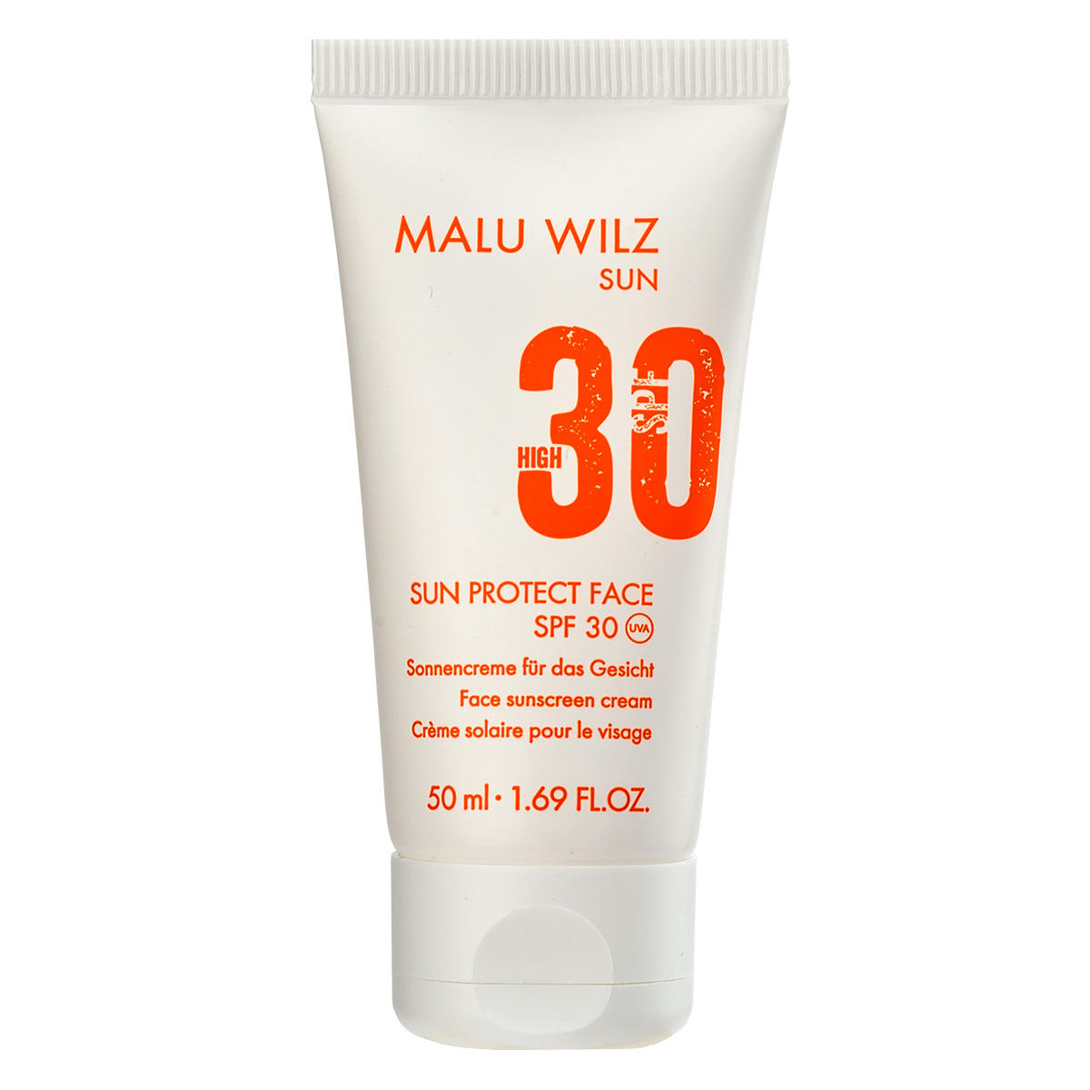 Malu Wilz Sun Crème solaire pour le visage SPF 30 50 ml - 1