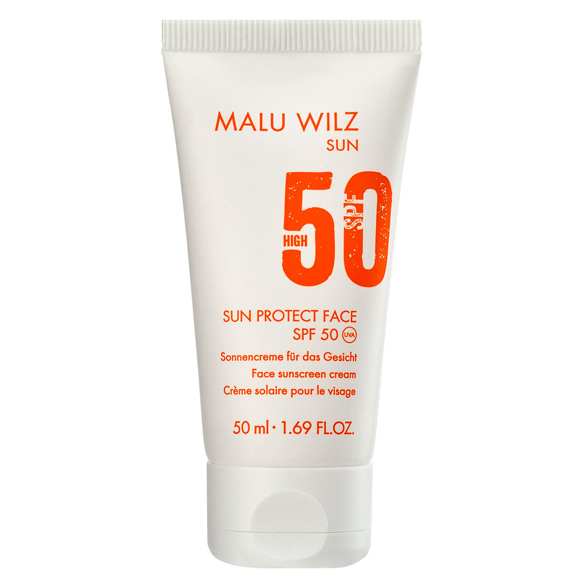 Malu Wilz Sun Crème solaire pour le visage SPF 50 50 ml - 1