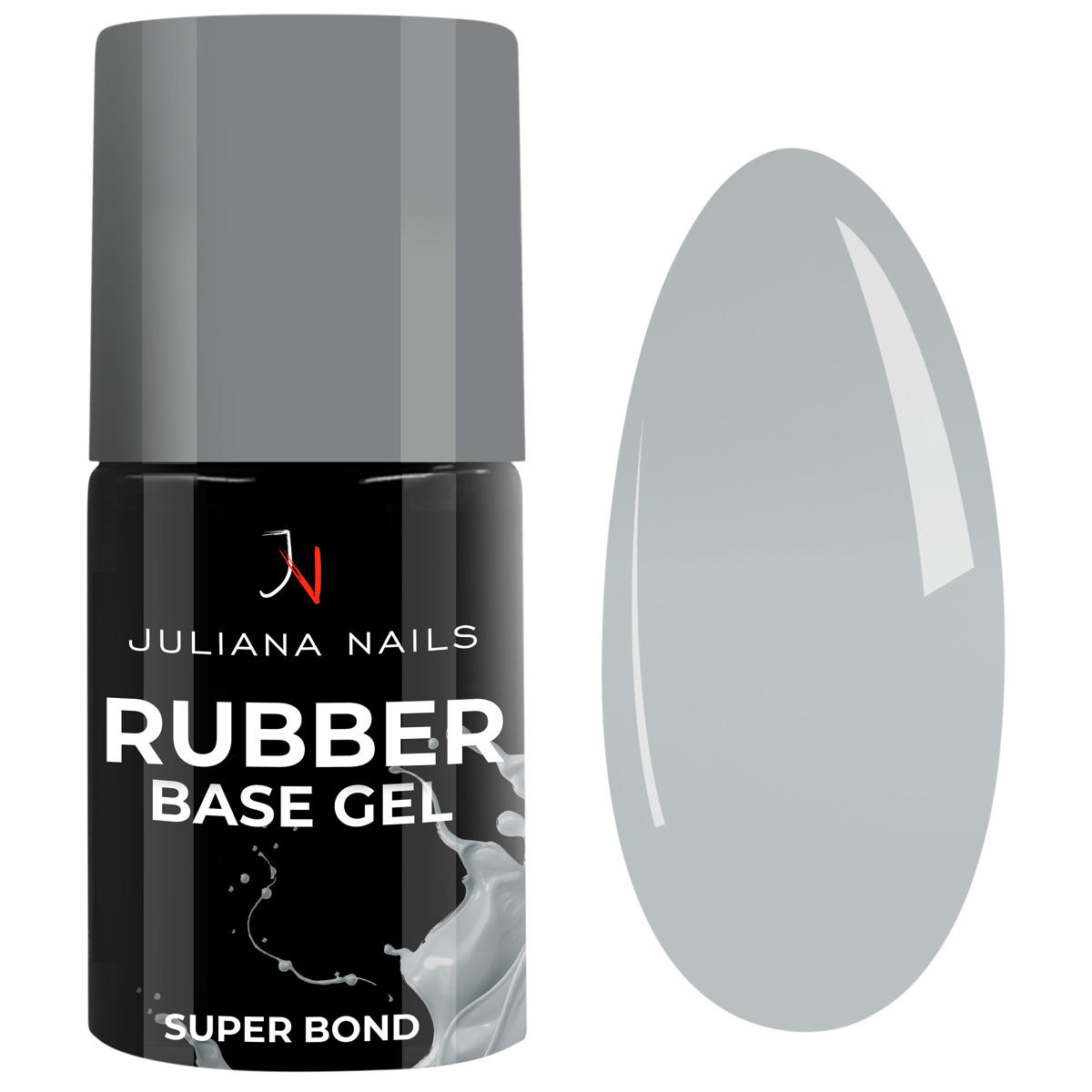 Juliana Nails Vernis à ongles en gel - Rubber Base Gel - Clear 6 ml - 1
