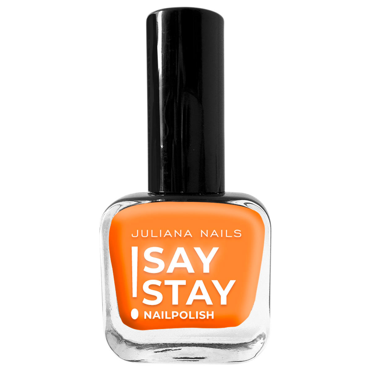 Juliana Nails Say Stay! Nail Polish Neon Trending Tangerine 10 ml - 1