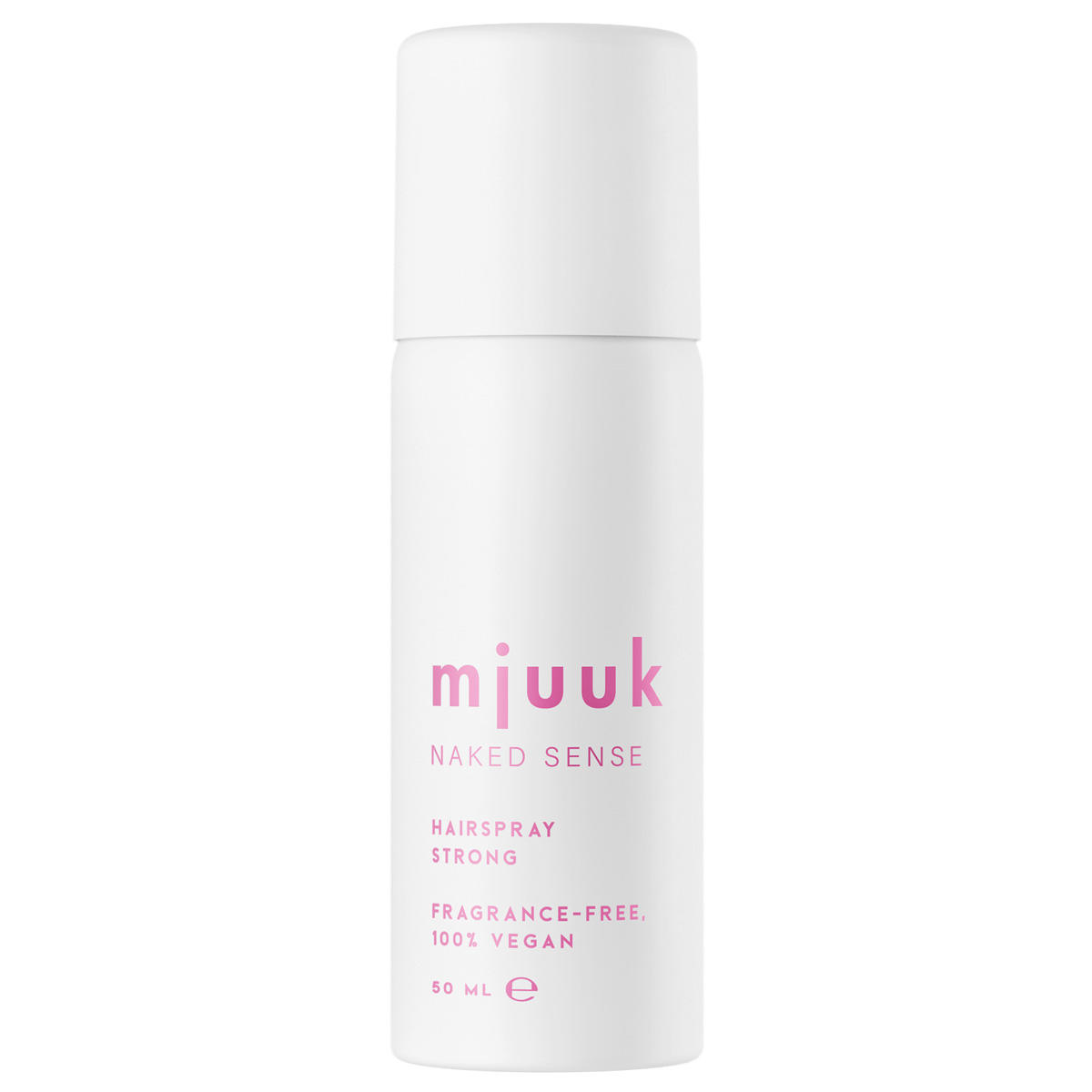 Mjuuk Naked Sense Hairspray Strong 50 ml - 1