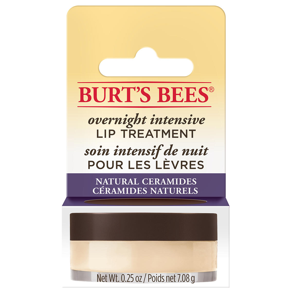 Burt´s Bees Soin intensif de nuit pour le lèvres 7,08 g - 1