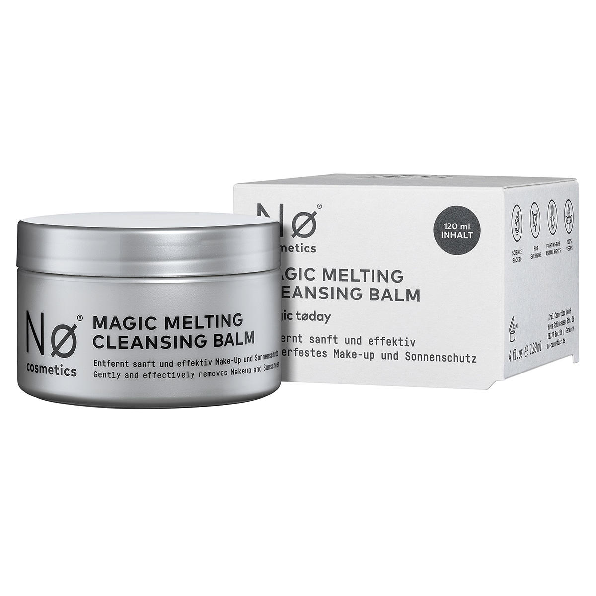 Nø Cosmetics Magic Melting Cleansing Balm 120 ml - 1